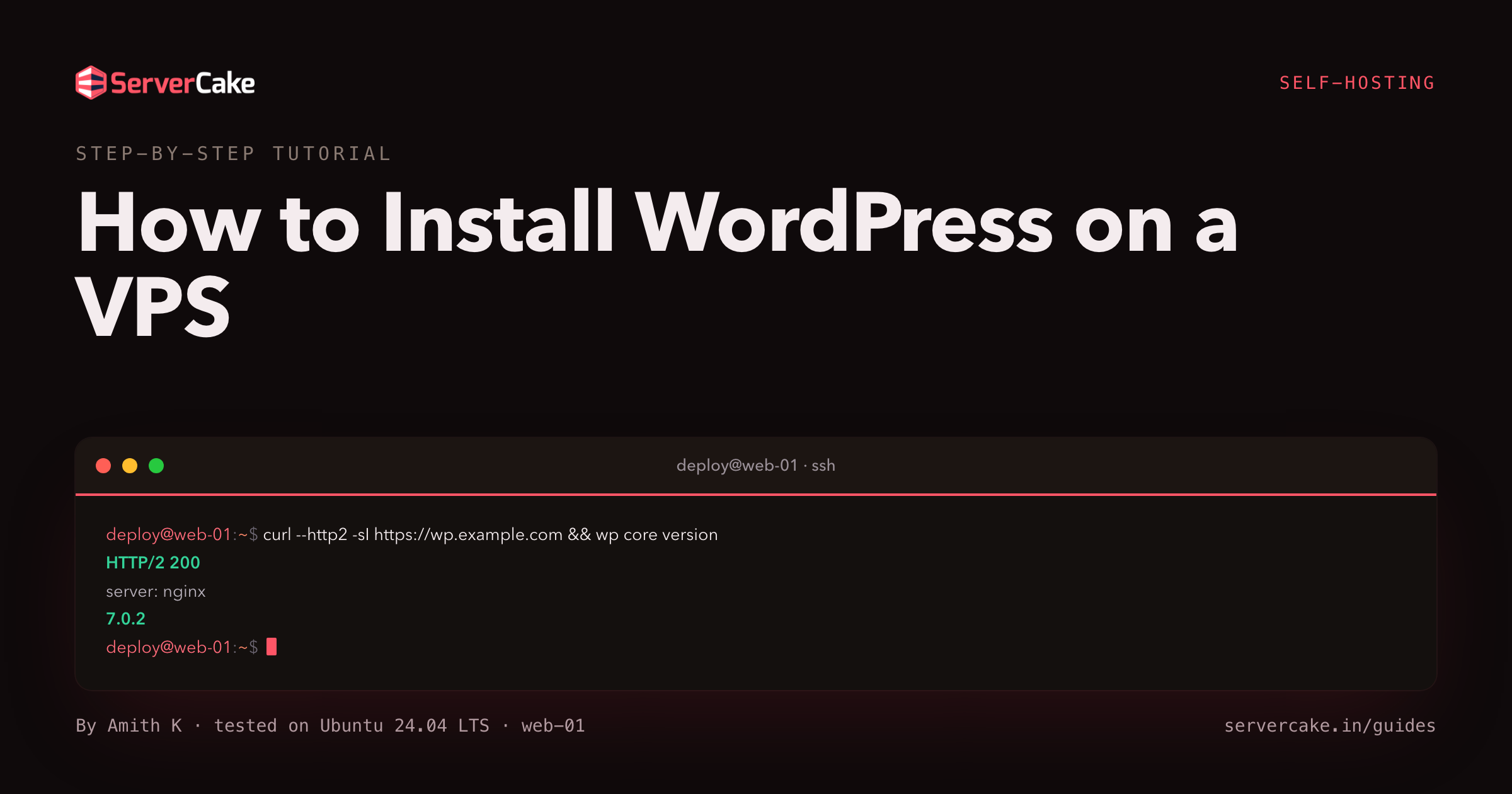 How to Install WordPress on a VPS