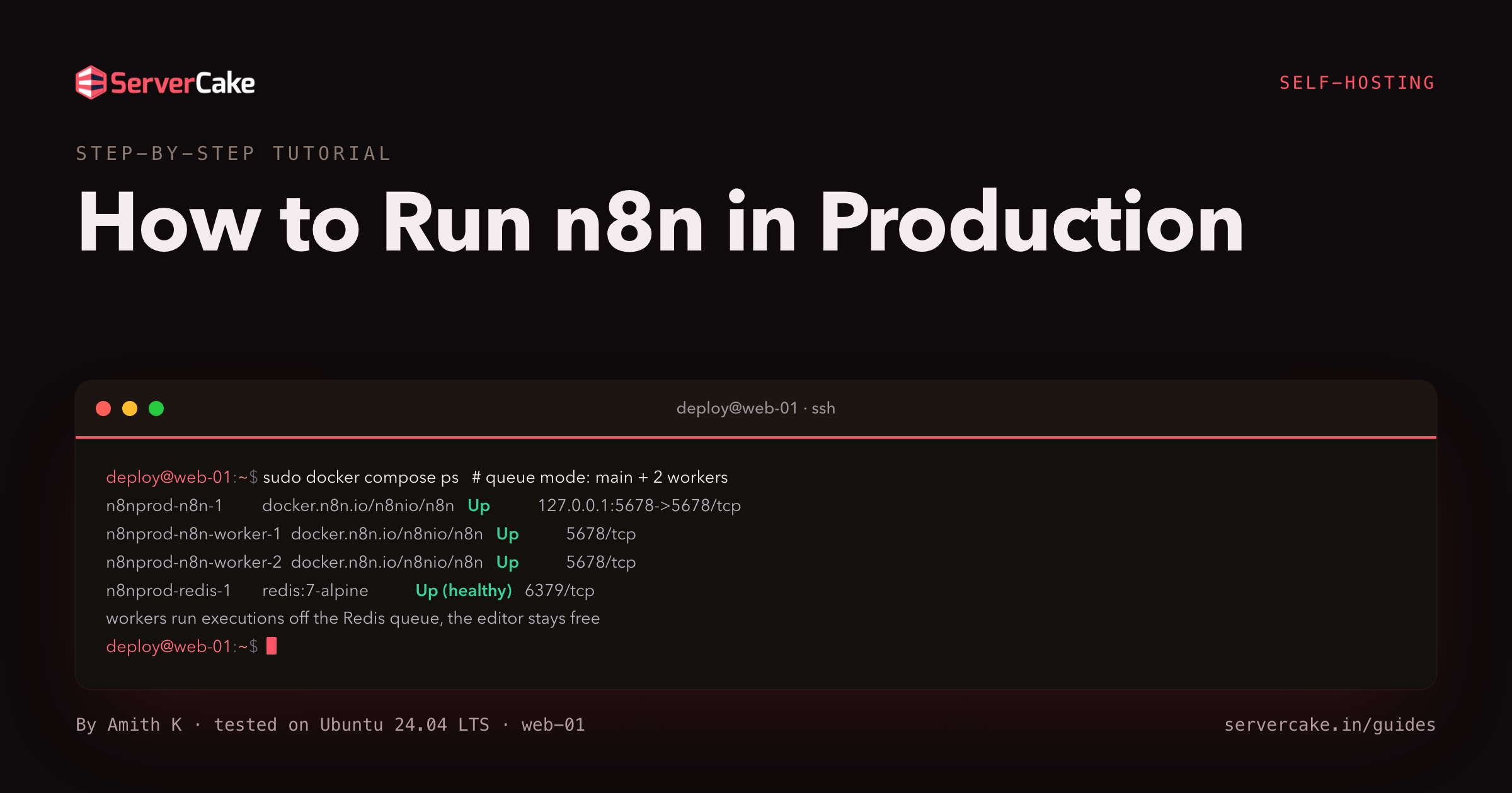 How to Run n8n in Production